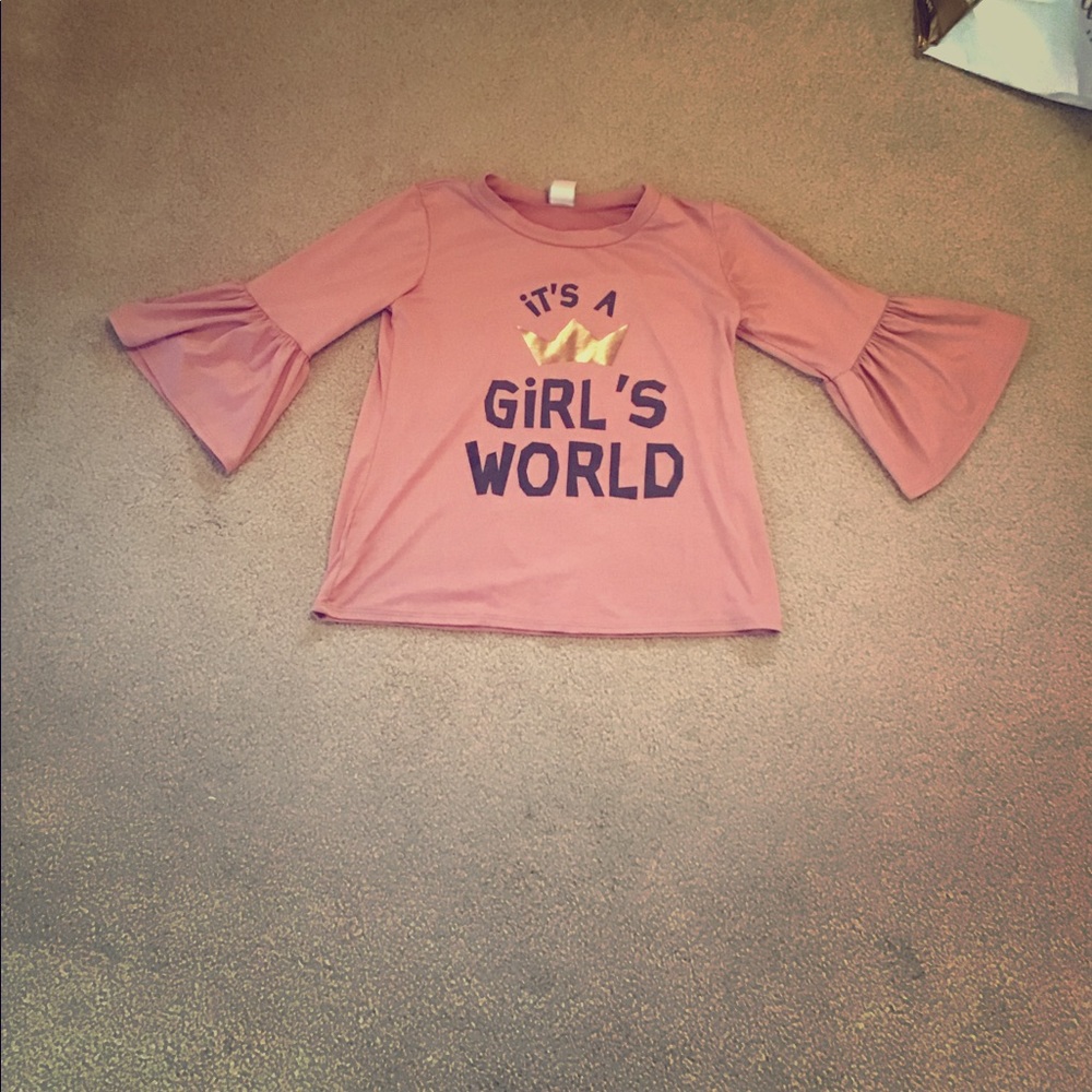 It’s a girls world For All Season tee